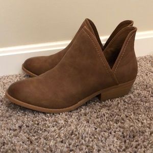 Brown ankle boots